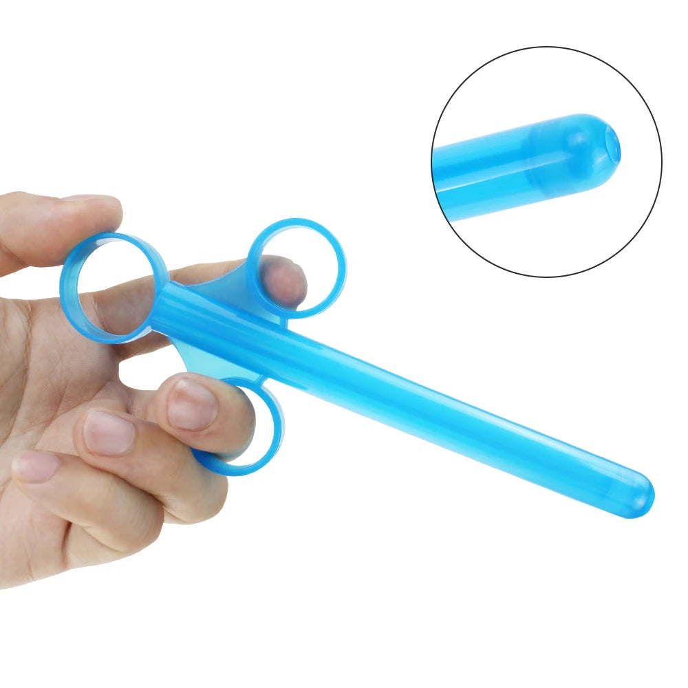 Syringe Enema Injector Anal Vagina Clean Tools Adult Products Lube 10 ML Launcher Lubricant Applicator Sex Toys for Adults