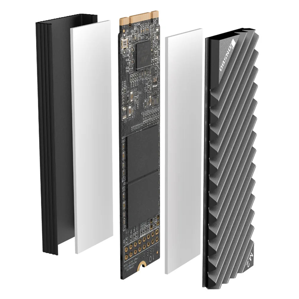 SSD M2 radiator NVMe heatsink 2280 SSD Hard Disk Aluminum Heat Sink Cooler Cooling Pads Thermal Cooling Pad for Desktop PC