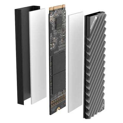 SSD M2 radiator NVMe heatsink 2280 SSD Hard Disk Aluminum Heat Sink Cooler Cooling Pads Thermal Cooling Pad for Desktop PC