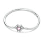 Original 925 Sterling Silver Bracelets 17-20CM Love Heart Flowers Butterfly Charms Beads Bracelet For Women Fashion Jewelry Gift