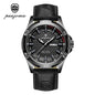 PAAZOMU Man Luxury Brand Watch Waterproof Luminous Date Week Men's Quartz Wristwatch Stainless Steel Fashion Sports Men Watches