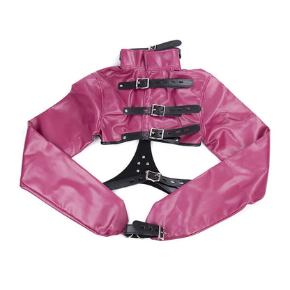 Bondage Women PU Leather Body Harness Cupless Straight Jacket Adult Costume BDSM Sexy Shop Atacado Harness Woman Accessories