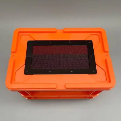 Cherry Cockroach Breeding Box Dubia Roach Cricket Breeding Container with Thermometer Small Insects Box Insect Enclosure Habitat