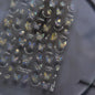 Shiny Jelly Butterfly Charming Golden Gradient Bowknot 5D Self Adhesive Nail Art Sticker Flower Petal Rhinestone Manicure Decals