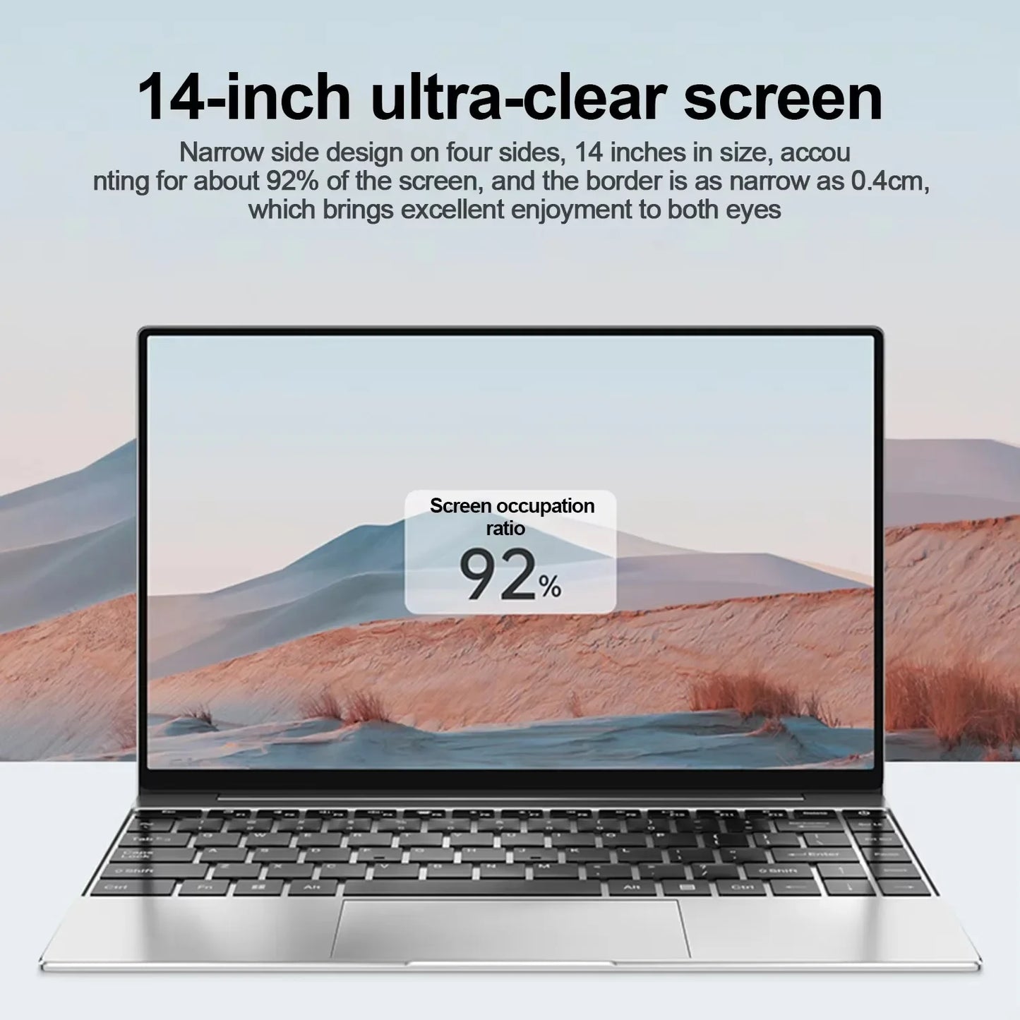 14.1" Gaming Laptop Intel Core I9-9900 32GB+2TB Windows 11 1920x1080 HD Backlit Keyboard Ultra Slim Notebook Computer Office PC