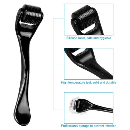 DRS 540 Titanium Derma Roller for Hair Regrowth Growth Mesoroller Beard Face DermaPen Skin Care Micro Needle Roller Dermaroller