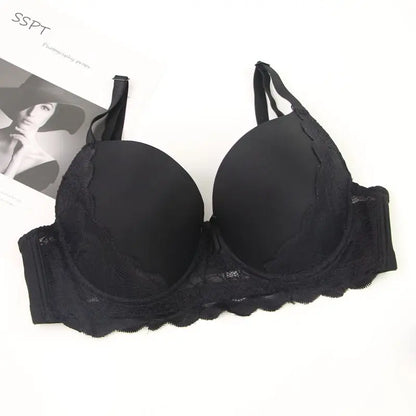 2025 New Sexy C D DD E Cup Bras For Women Breathable Red Khaki Pink Black White Skin Push Up Underwear Plus Size Lingerie