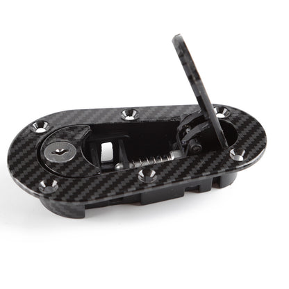 2Pcs Black Front Hood Engine Bonnet Pin Latch Lock Universal for Racing Car, Safety Protection with / without keys