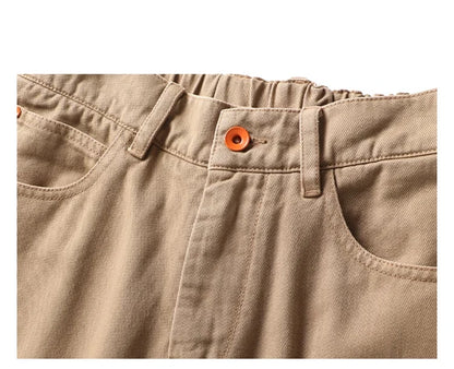 Japanese Streetwear High Quality Cargo Pants For Men Clothing Harajuku Casual Straight-Leg Trousers Korean Fashion Baggy Pants