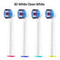 Replacement Toothbrush Heads Compatible with Oral-B ,4-12 Pcs Electric Brush Heads for Oral B Replacement Heads Pro500/1000