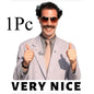 Borat-themed Plant-based Non-toxic Car Air Freshener - Universal Pendant, Fits 99% Vehicles, Safe for Cars with Kids