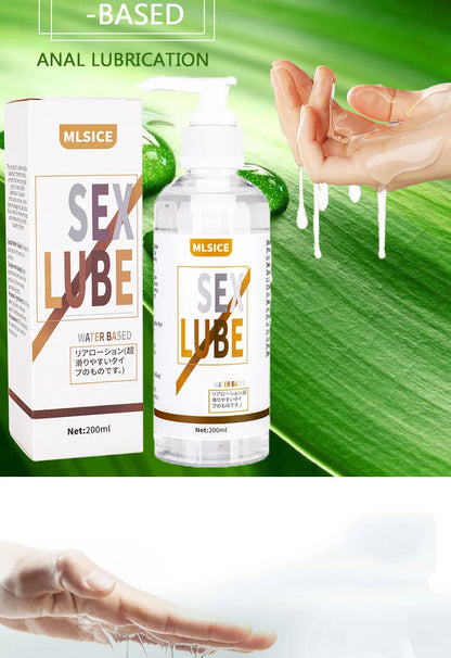 200ml Lubricant For Sex Semen Lube Vagina Man Anal Gay Personal Lubrication Intimate Sexual Water Based Gel Adult Products Shop