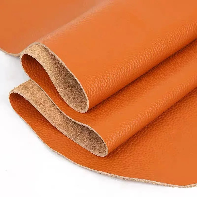 Colorful soft whole piece cowhide material, top layer sofa leather fabric, genuine leather, real cowhide leather, DIY soft bag c