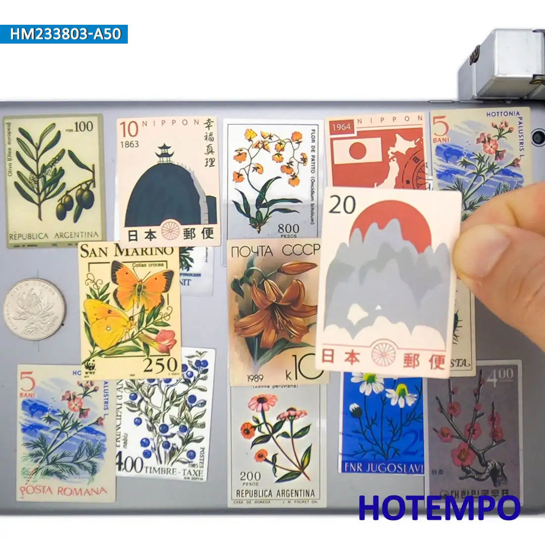 20/30/50PCS Old Stamps Stickers Nostalgia Retro Funny Graffiti Decals for Scrapbook Diary Luggage Car Laptop Phone Sticker Toys