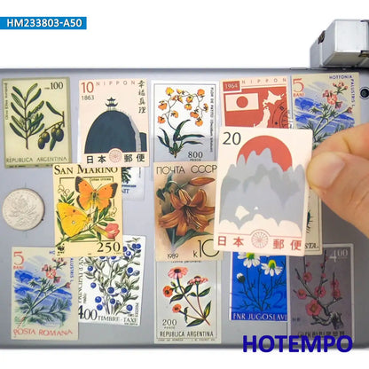 20/30/50PCS Old Stamps Stickers Nostalgia Retro Funny Graffiti Decals for Scrapbook Diary Luggage Car Laptop Phone Sticker Toys