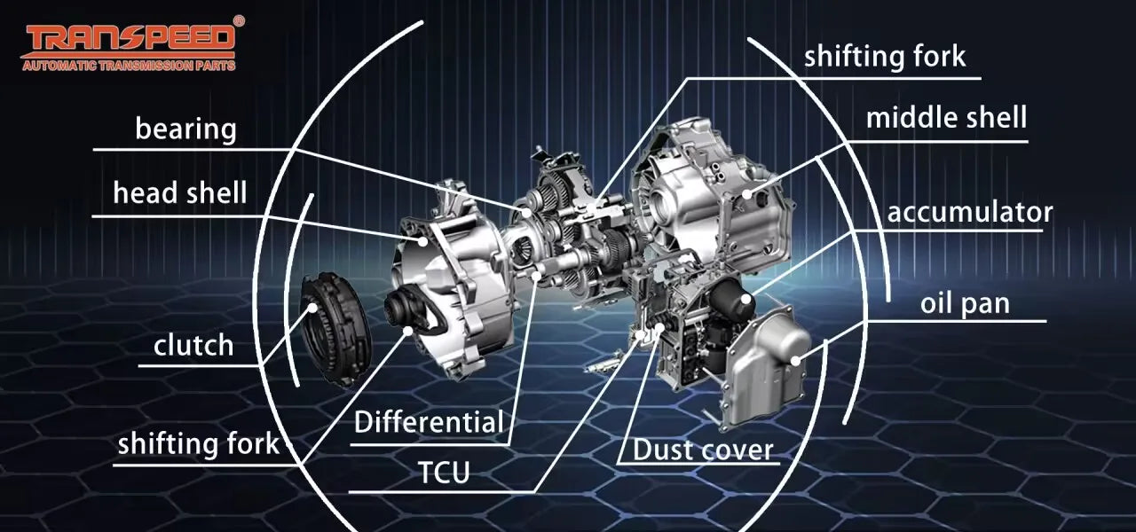TRANSPEED 722.3 Automatic Transmission Gearbox Rebuild Master Gesket Clutch Steel For Mercedes-Benz Car Accessories