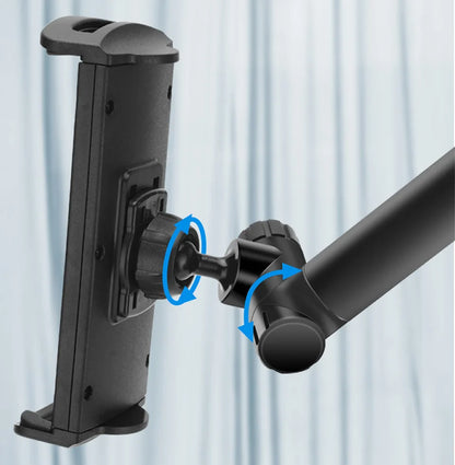 OUTMIX 360 Adjustable Metal Desktop Stand Long Arm Tablet Stand Bed Desktop Lazy Bracket Support for iPad 12.9 Smartphone Holder