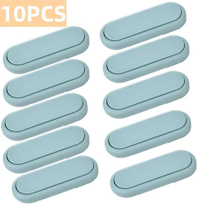 3/5/10Pcs Children's Drawer Safety Latch Cabinet Door Protection Baby Anti Pinch Hand Invisible Lock Opposite Door Wardrobe Lock