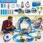 Space Track Toys Magic Climbing Electric Engineering Race Car Toy Bendable Flexible Race Track Cars Train Toy For Kid Gift