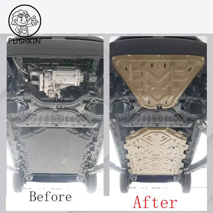 For Leapmotor T03 2026 2025 2024 Accessories Engine Guards Steel Alloy Plastics Engine Protection Device