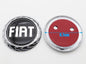 1pcs 3D 9.7cm 8.5cm 7.5cm ABS Car Front Logo Front Grill Rear Bumper Tail Door Trunk Emblem Sticker Styling Accessories For FIAT