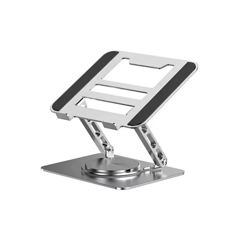 360 Rotating Aluminum Alloy Adjustable Desk Laptop Stand for Macbook Air Pro Foldable Soporte Notebook Desktop Holder Accessory