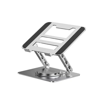 360 Rotating Aluminum Alloy Adjustable Desk Laptop Stand for Macbook Air Pro Foldable Soporte Notebook Desktop Holder Accessory