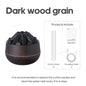 Simulated Campfire Air Humidifier Woodstove Fireplace Water Mist Diffuser Classic Woodgrain USB Ultra Sonic Mist Sprayer