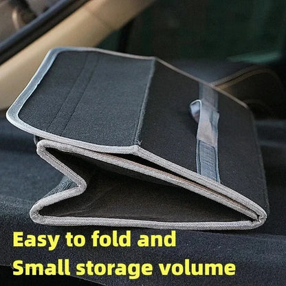 1 Fabric Pack Car Trunk Organizer Foldable ergonomic handle for SUVs/sedans/trucks durable fabric