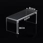 5mm Thick Acrylic Clear Storage Rack Desktop Display Cosmetics Storage Table Elevated Partition Board Toy Perfume Storage Rack