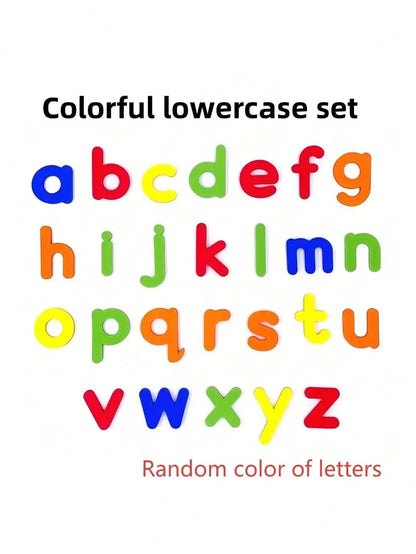 Magnetic letter spelling board set teaching tool, helpful for teaching and intellectual development, improving language skills