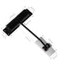 180 Degree Automatic Door Closer Metal Adjustable Heavy Duty Safety Spring Silence Durable Convert Hinged Door Interior Exterior