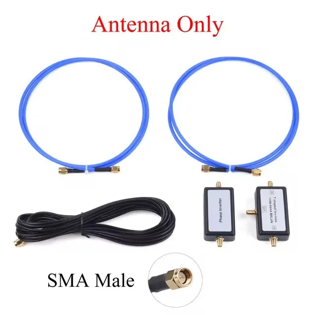 Magnetic Antenna Portable YouLoop 250mW Passive Magnetic SMA/BNC/3.5MM Audio Low Loss Broadband For HF and VHF
