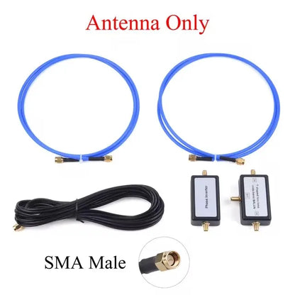 Magnetic Antenna Portable YouLoop 250mW Passive Magnetic SMA/BNC/3.5MM Audio Low Loss Broadband For HF and VHF