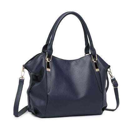 Miss Lulu WOMEN'S Big Shopper Tote Bag, Elegant handbag, Large shoulder bag for Commuting, Travel and Shopping, Practical