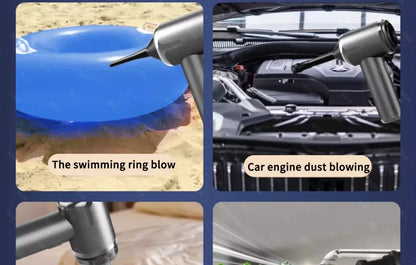 SZUK 148000PA Car Vacuum Cleaner Strong Suction Cordless Handheld Cleaning Machine Wireless Mini Portable Vacuum Cleaner for Car
