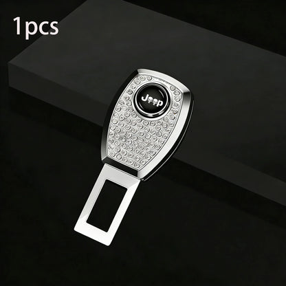 Car seat belt clip thickened extender lock buckle for Jeep Grand Cherokee Wrangler Rubicon Renegade Patriot Compass Commander