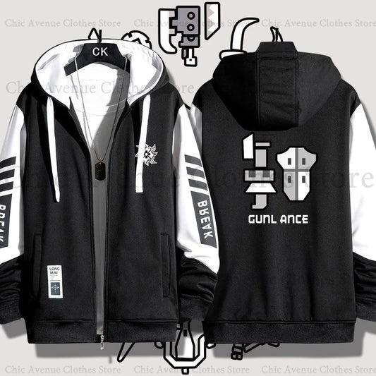 Monster Hunter Print Hoodie for Men Women Hooded Zip-up Autumn Coat Long Sleeve Man Hoodie Hooded Shirt Casual Sweatshirts