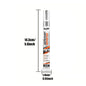Automotive Chrome Scratch Repair Pen Metal Surface Touch‑Up Restore Coating for Car Rim Window Trim Household Metal Fixtures