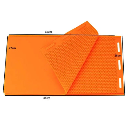 Beeswax Press Sheet Mold DIY Comb Foundation Mold Soft PVC Honeycomb Base Foundation Mould Beekeeping Beeswax Candle Making Tool