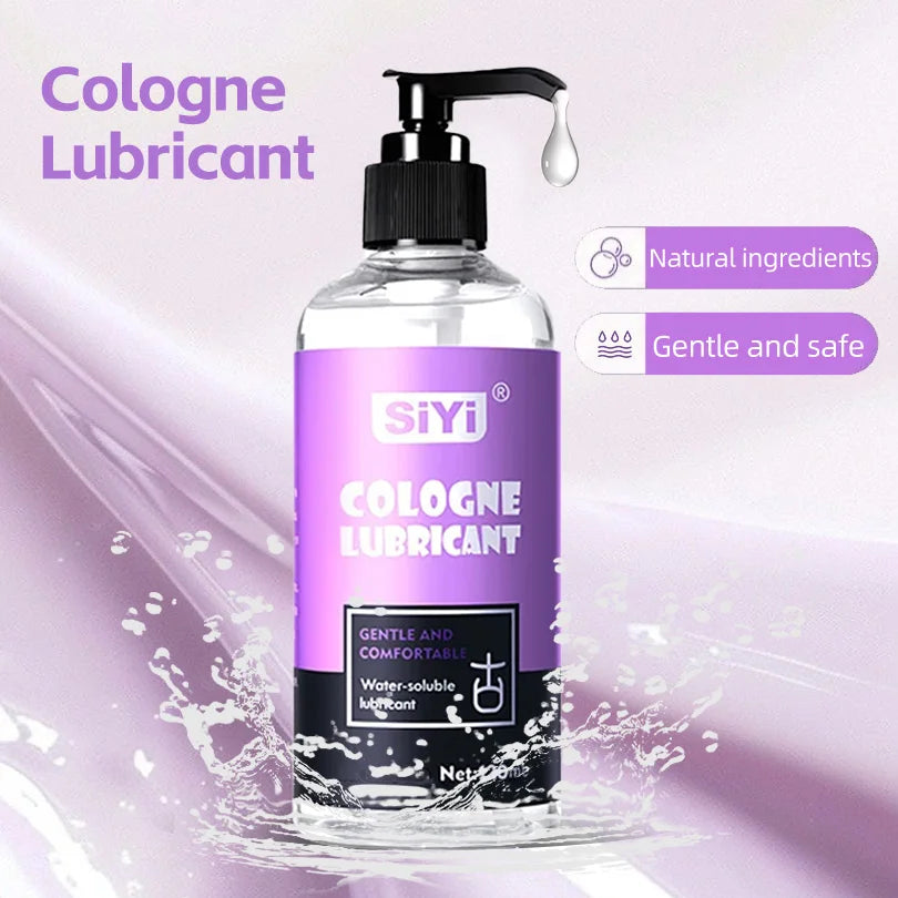 120ml/300ml Cologne Scent & Fruity Scent Lubricant, Smooth, Long-Lasting Lube for Sex, Aromatic Pleasure for Couples & Solo Play