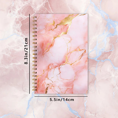 Marble Pattern Notebook, Journal, Blank Lined Pages, Ideal Gift for Note-Taking, Inspiring for Men and Women, Perfect for Studen