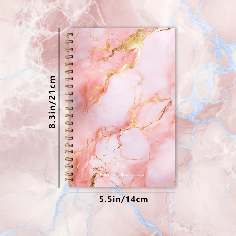 Marble Pattern Notebook, Journal, Blank Lined Pages, Ideal Gift for Note-Taking, Inspiring for Men and Women, Perfect for Studen