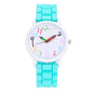 Women Watch Fashion Simple Pencil Design Digital Quartz Watches Casual Jelly Multicolour Silicone Ladies Clock Dress Wristwatch