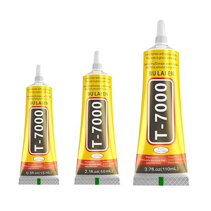 1PCS 15/50/110ML T7000 Adhesive Ziai for Phone Repair B7000 Liquid Glue Multi-purpose Super Glue With Precision Applicator Tip