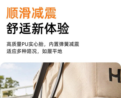 Foldable Pet Stroller Smooth Shockproof Stable Breathable Washable Outdoor Travel Cart for Dogs Cats