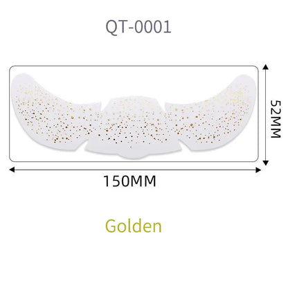 1pc Hot Stamping Freckles Makeup Sticker Metallic Radiation Golden Silver  Fake Freckles Temporary Tattoo Stickers Face Makeup