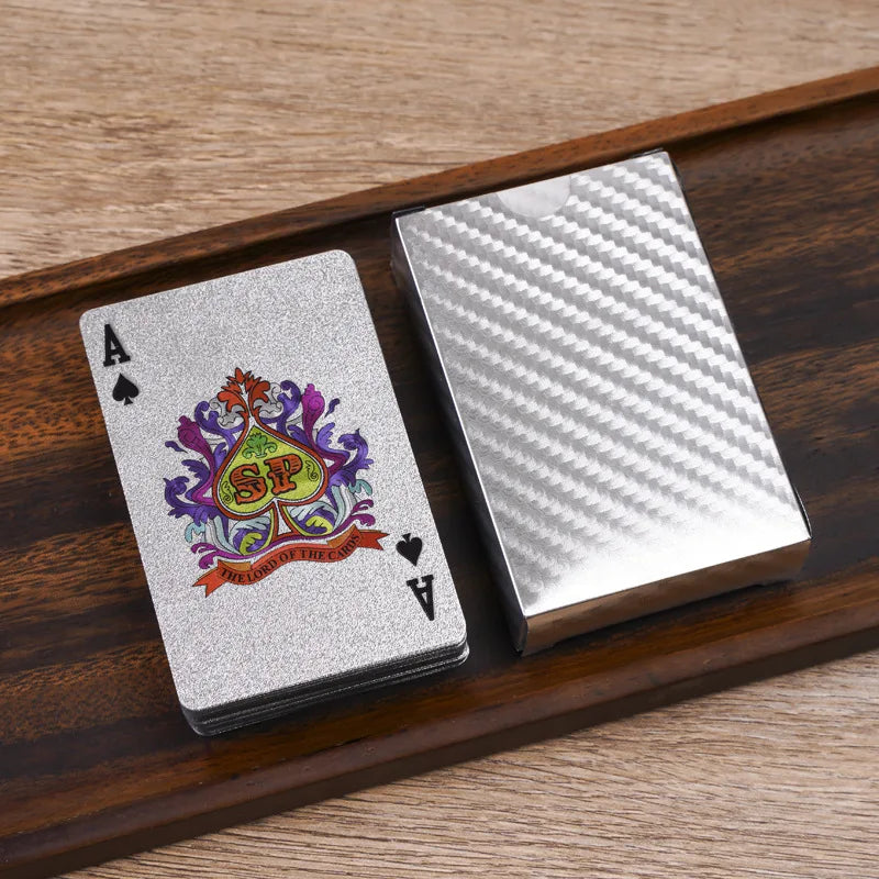 Plastic Poker Cards Professional Poker Deckplaying Cards Classic Carte Waterproof Wpt Poker Cards Games 54 Game Card PKP01