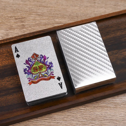 Plastic Poker Cards Professional Poker Deckplaying Cards Classic Carte Waterproof Wpt Poker Cards Games 54 Game Card PKP01