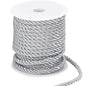 5MM Twisted Cord Rope Trim Craft Decorative Polyester Rope Handmade Cording for Sewing Crafts Upholstery Home Decor 5m